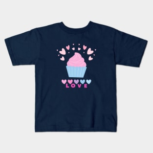 Cupcake Love Kids T-Shirt